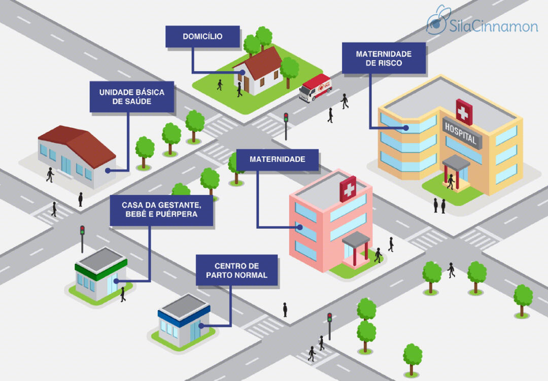 Isometric infographic for a public health project
