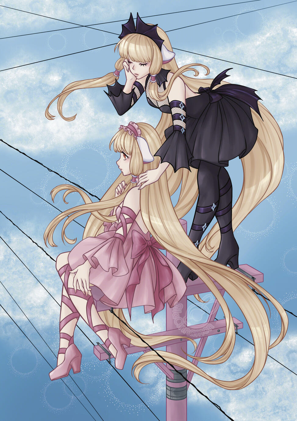Fanart of Chobits, by CLAMP